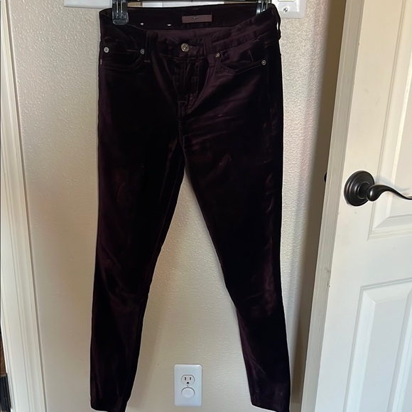 Dark Velvet Pants - Picture 1 of 3